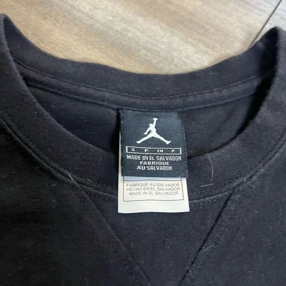Y2k Jordan Brand Shirt Cement Elephant Print Men Small Bin‎ D-23